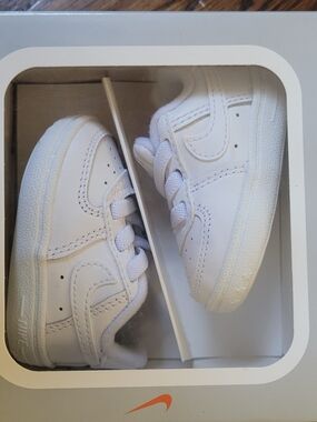 Kids White Athletic Sneakers